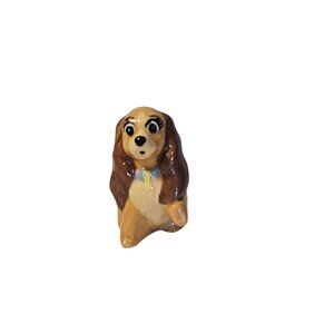 Hagen Renaker Disney Lady Figurine Lady And the Tramp Cute Ceramic Dog